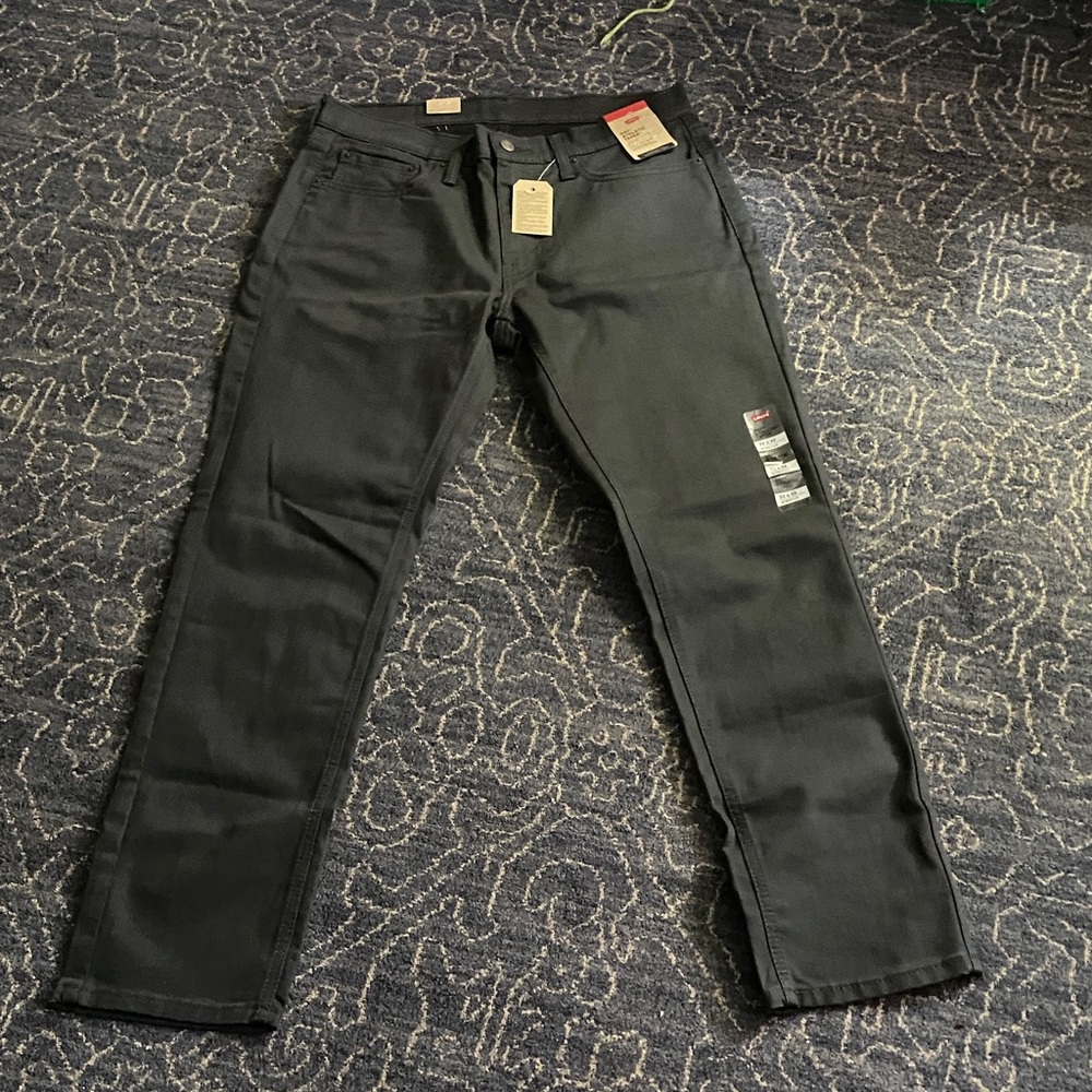 Levi's Men's Athletic Taper 451 Charcoal Gray Jeans